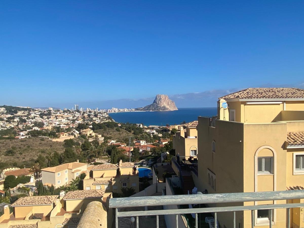 Chalet Adosado Con Vistas Al Mar 卡尔佩 外观 照片